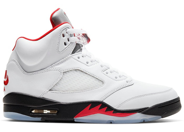 Jordan 5 Retro Fire Red Silver Tongue (2020) Size 12.5 - CoolShop
