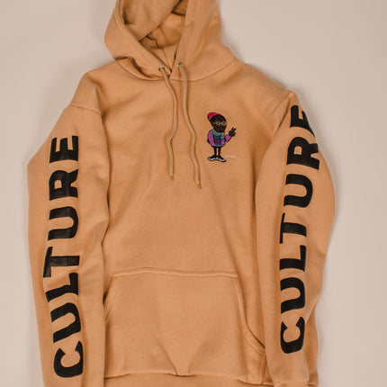 Only The Cool Survive” Icon Hoodie Tan L/S