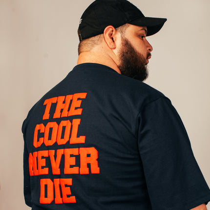 “The Cool Never Die” Icon Tee Navy