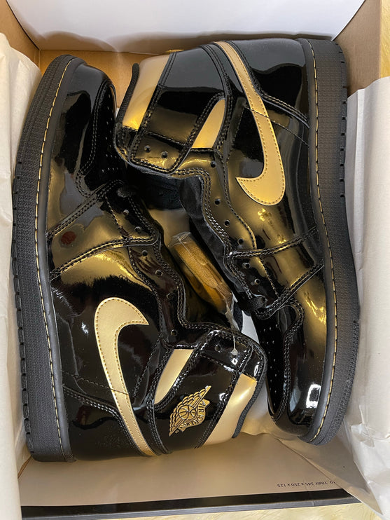 Jordan 1 Retro High Black Metallic Gold (2020)