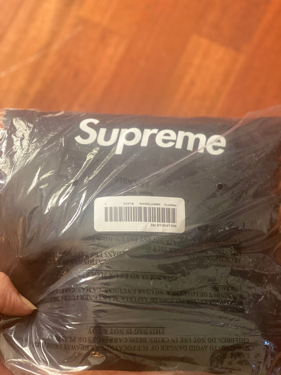 Supreme Box Logo L/S Tee Black