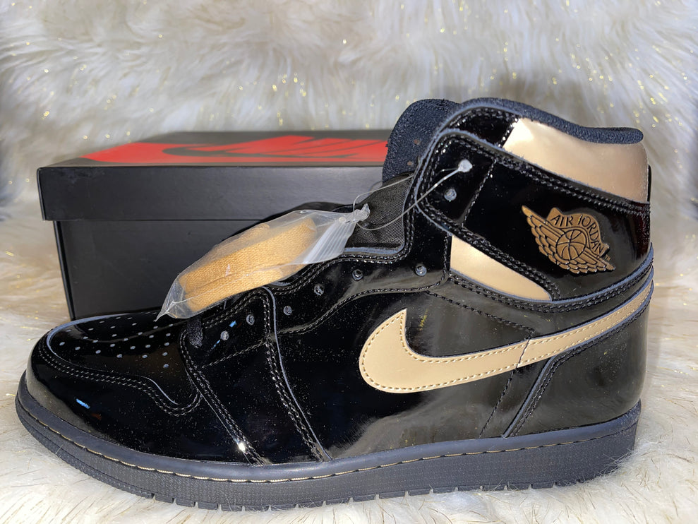 Jordan 1 Retro High Black Metallic Gold (2020)