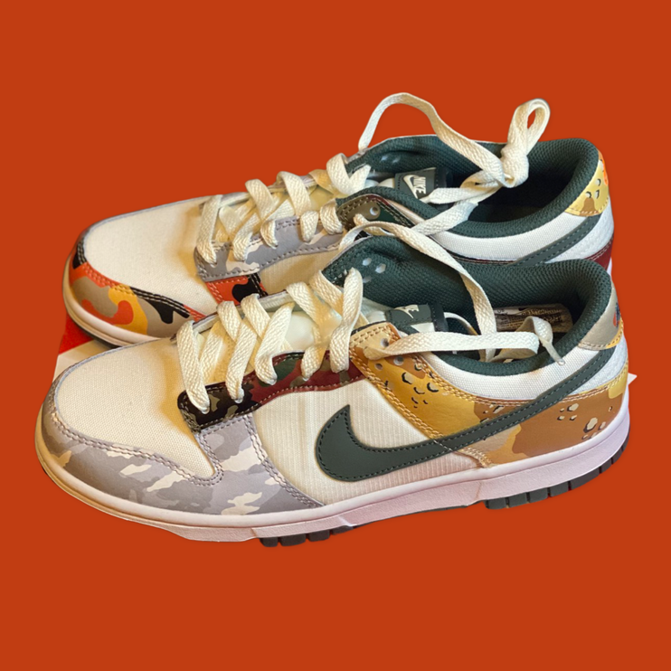 Nike Dunk Low Sail Multi-Camo (GS)