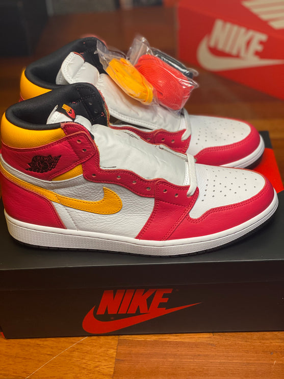 Jordan 1 Retro High OG Light Fusion Red