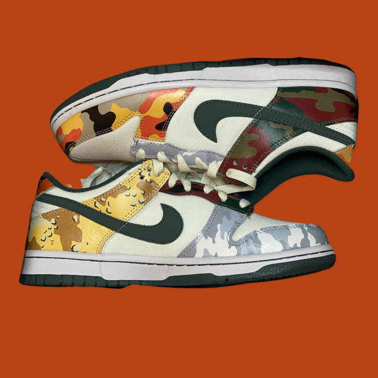 Nike Dunk Low Sail Multi-Camo (GS)