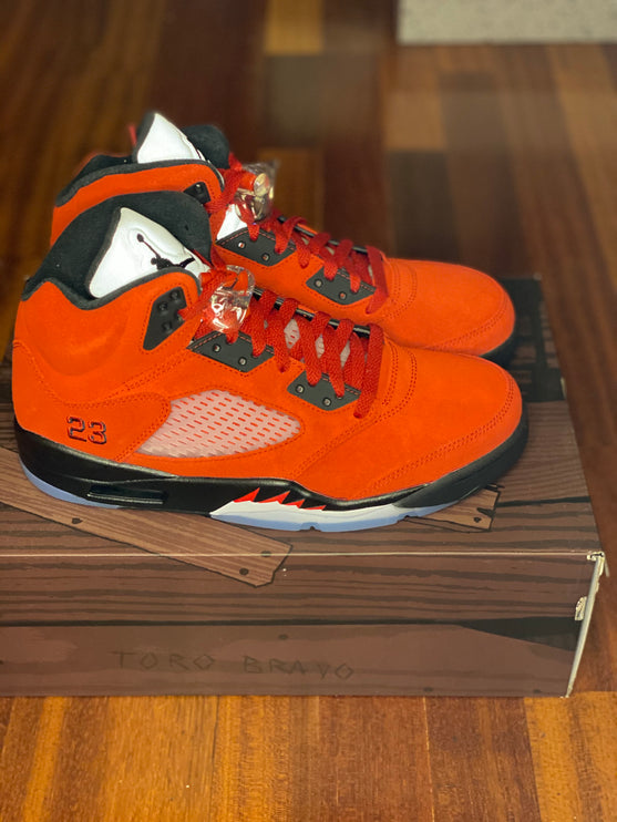 Jordan 5 Retro Raging Bull Red