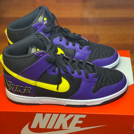 Nike Dunk High EMB Lakers