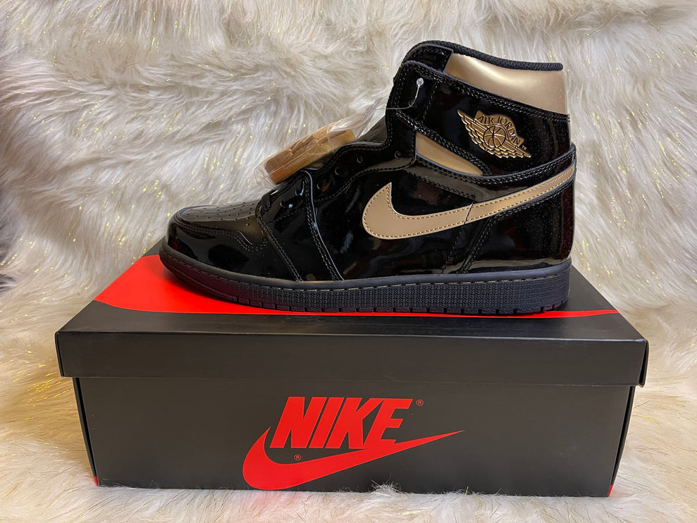 Jordan 1 Retro High Black Metallic Gold (2020)