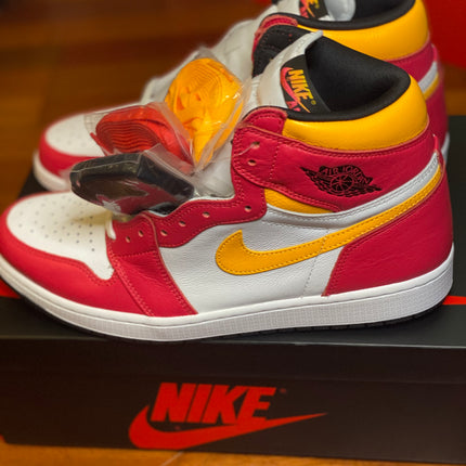 Jordan 1 Retro High OG Light Fusion Red