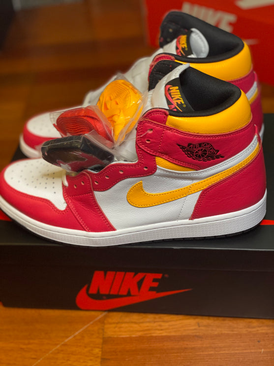Jordan 1 Retro High OG Light Fusion Red
