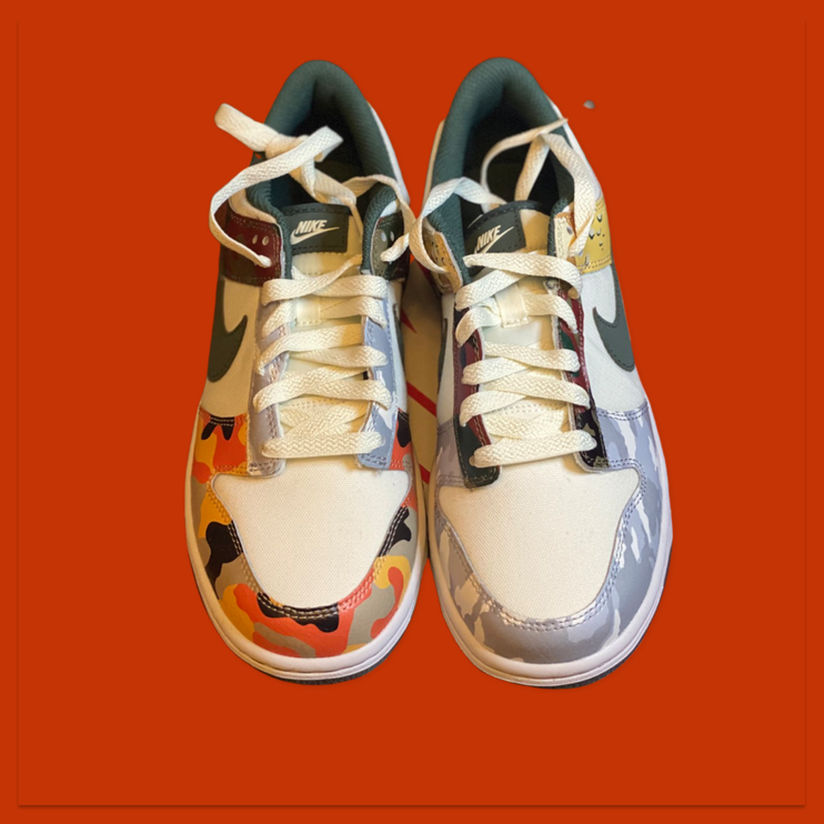 Nike Dunk Low Sail Multi-Camo (GS)