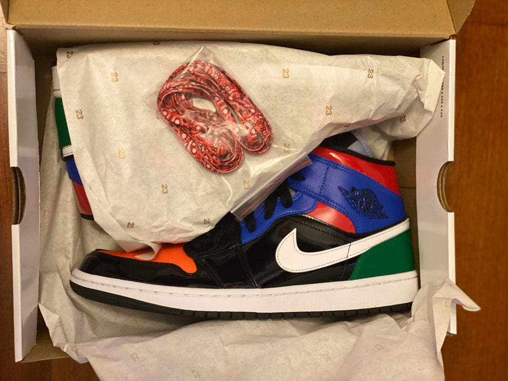Jordan 1 Mid Multi Patent - CoolShop