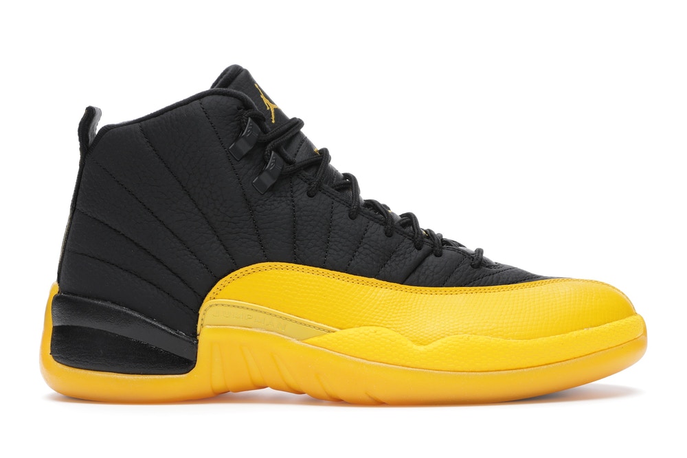 Jordan 12 Retro Black University Gold (Size 13) - CoolShop