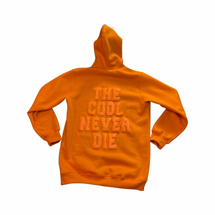 Only The Cool Survive” Icon Hoodie Orange L/S