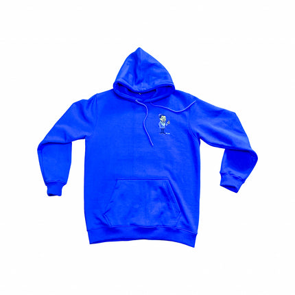"Only The Cool Survive” Icon Hoodie Blue L/S